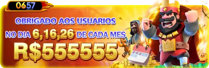 Promoções e bônus do 0657 cassino